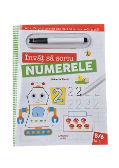 Coperta cărții Învăț să scriu numerele