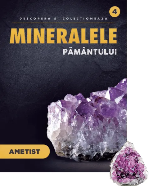Coperta cărții Ametist. Volumul 4. Mineralele Pamantului