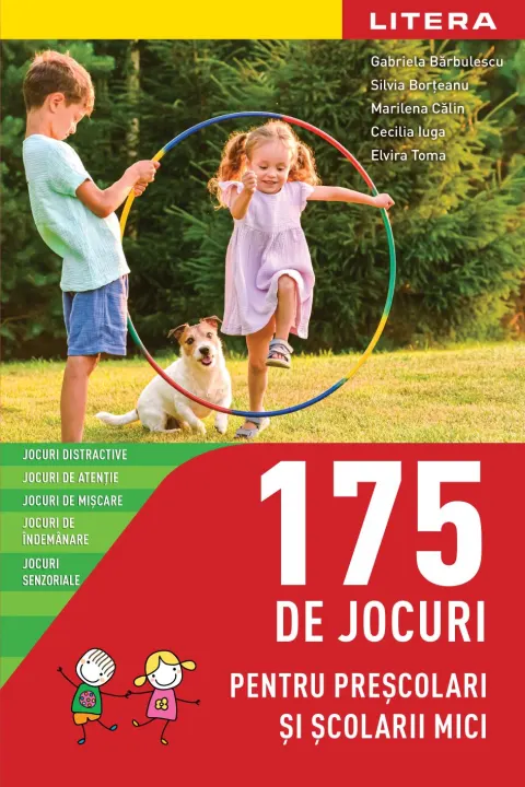 Coperta cărții 175 de jocuri pentru prescolari si scolarii mici