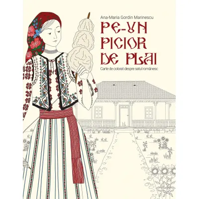 Coperta cărții Pe-un picior de plai. Carte de colorat