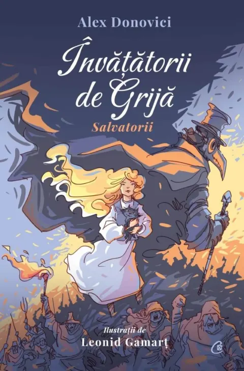 Coperta cărții Invatatorii de Grija. Salvatorii. Cartea I