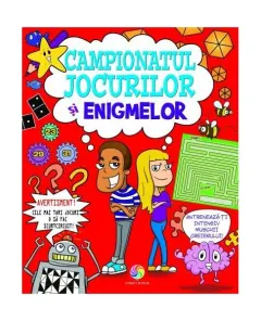 Coperta cărții Campionatul jocurilor și enigmelor