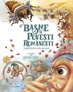Coperta cărții Basme si povesti romanesti. Neghinita si alte povesti