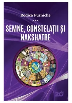 Coperta cărții Semne, constelatii si Nakshatre