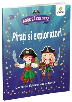 Coperta cărții Pirati si exploratori