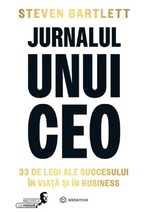 Coperta cărții Jurnalul unui CEO. 33 de legi ale succesului in viata si in business