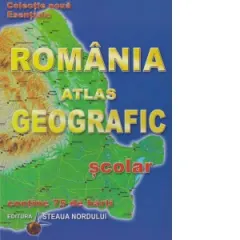 Coperta cărții Romania - atlas geografic (contine sinteze fizico-economice)