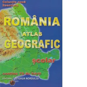 Coperta cărții Romania - atlas geografic (contine sinteze fizico-economice)