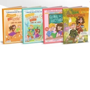 Coperta cărții Set pe discipline - O aventura educativa prin clasa a II-a (4 carti)