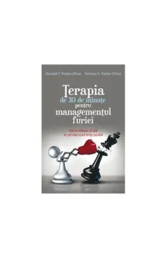 Coperta cărții Terapia de 30 de minute pentru managementul furiei