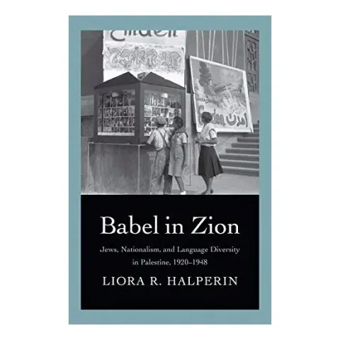 Coperta cărții Babel in Zion