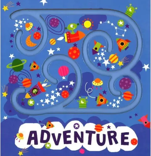 Coperta cărții Adventure Trace The Track Book