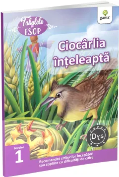 Coperta cărții Ciocarlia inteleapta. Fabulele lui Esop: Nivelul 1