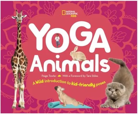 Coperta cărții Yoga Animals