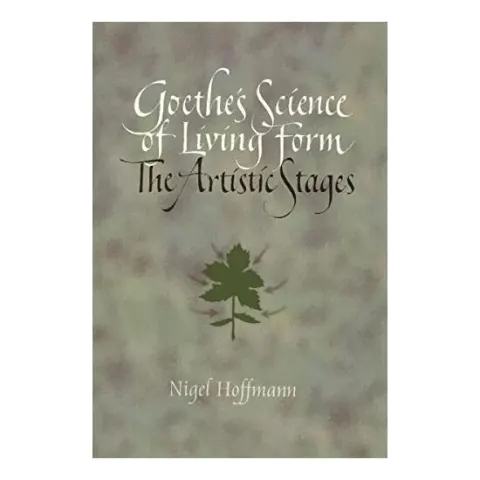Coperta cărții Goethe's science of living form