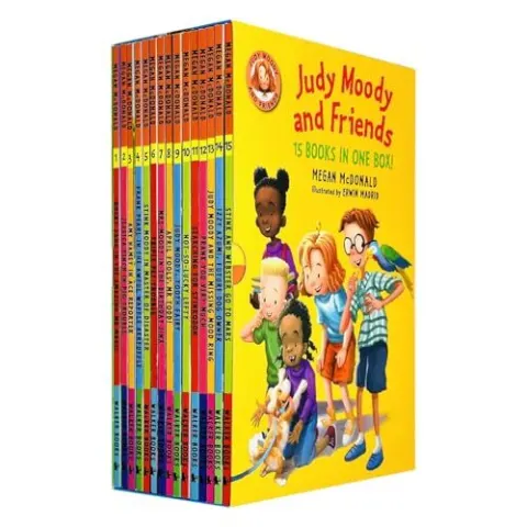 Coperta cărții Judy Moody and Friends 15 Books Collection Box Set, Megan McDonald