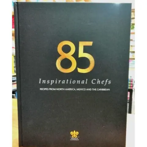 Coperta cărții 85 Inspirational Chefs