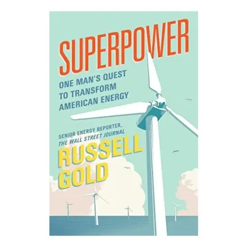 Coperta cărții Superpower, Russell Gold