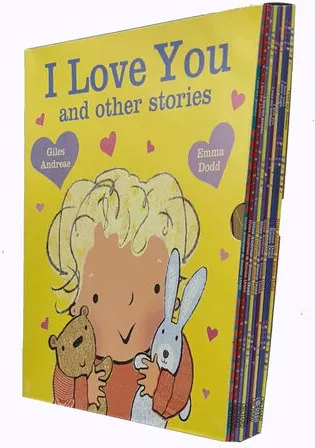 Coperta cărții I Love You and Other Stories: 10 Books Collection