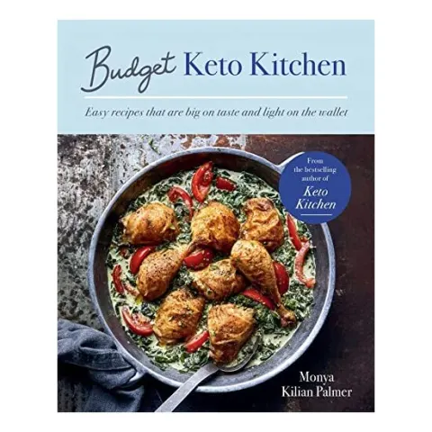 Coperta cărții Budget Keto Kitchen, Monya Kilian Palmer