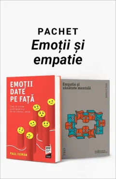 Coperta cărții Pachet Emoții și empatie. Emoții date pe față/Empatie și sănătate mentală - Paul Ekman