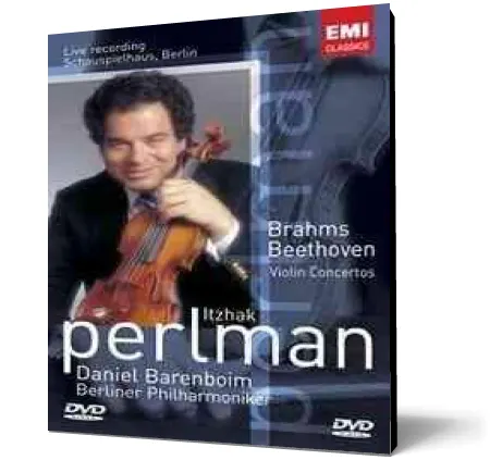 Coperta cărții Brahms & Beethoven - Violin Concertos