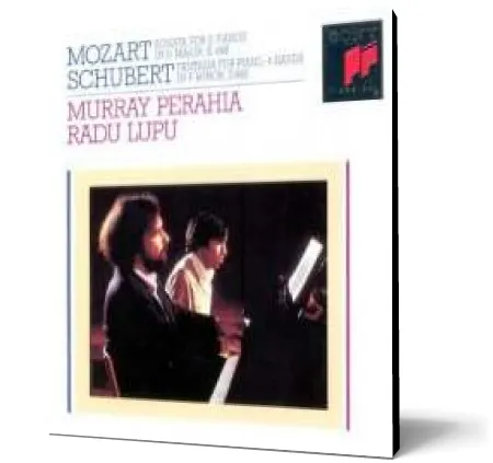 Coperta cărții Mozart & Schubert: Works for Two Pianos