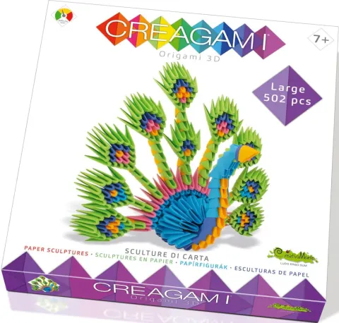 Coperta cărții Creagami 3D - Paun