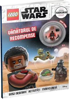 Coperta cărții Lego Star Wars: Vanatorul de recompense. Carte cu activitati + Minifigurina