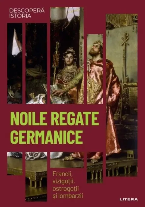 Coperta cărții Descoperă istoria. Noile regate germanice