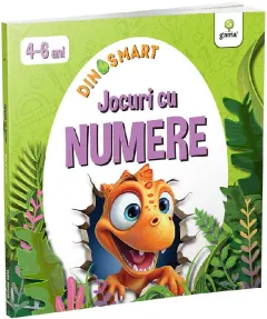 Coperta cărții Dinosmart. Jocuri cu numere