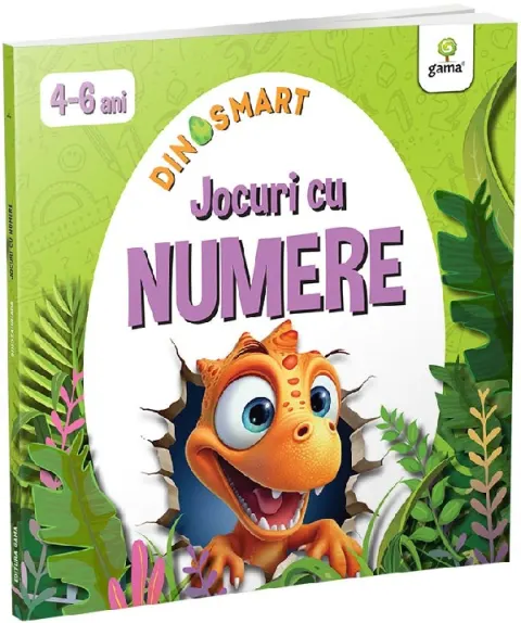 Coperta cărții Dinosmart. Jocuri cu numere