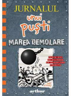 Coperta cărții Jurnalul unui puști 14. Marea demolare