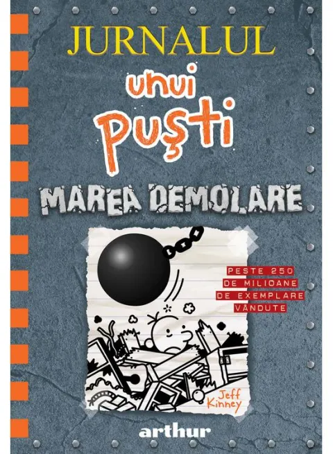 Coperta cărții Jurnalul unui puști 14. Marea demolare