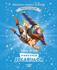 Coperta cărții Povestea jucariilor. Biblioteca magica Disney