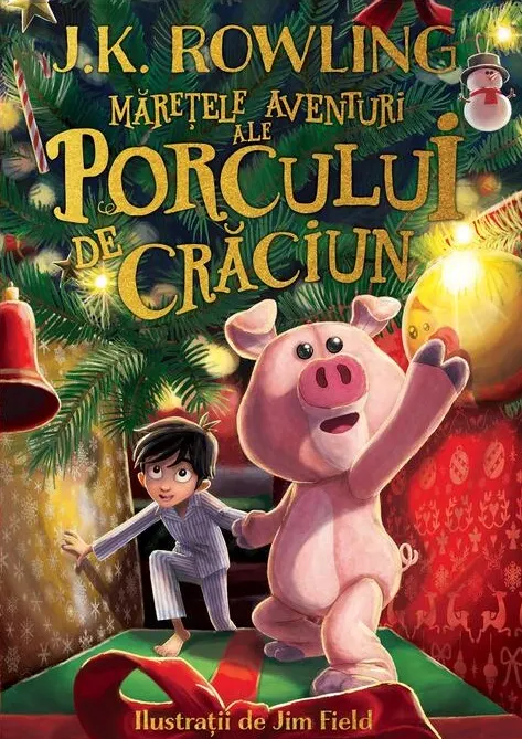 Coperta cărții Maretele aventuri ale Porcului de Craciun