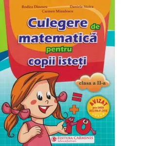 Coperta cărții Culegere de matematica pentru copii isteti clasa a II-a