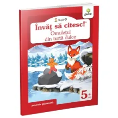 Coperta cărții Invat sa citesc! Nivelul 0. Omuletul din turta dulce
