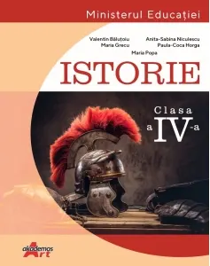 Coperta cărții Istorie. Manual pentru clasa a IV-a