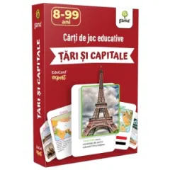 Coperta cărții Carti de joc educative - Tari si capitale