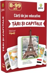 Coperta cărții Carti de joc educative - Tari si capitale