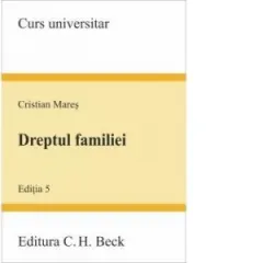 Coperta cărții Dreptul familiei. Editia a 5-a