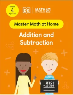 Coperta cărții Math - No Problem! Addition and Subtraction, Grade 4 Ages 9-10