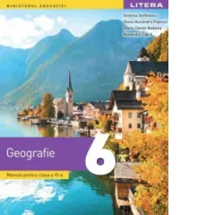 Coperta cărții Geografie. Manual pentru clasa a VI-a