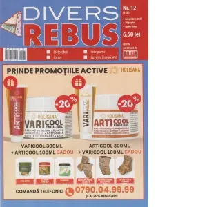 Coperta cărții Divers rebus. Nr. 12/2025