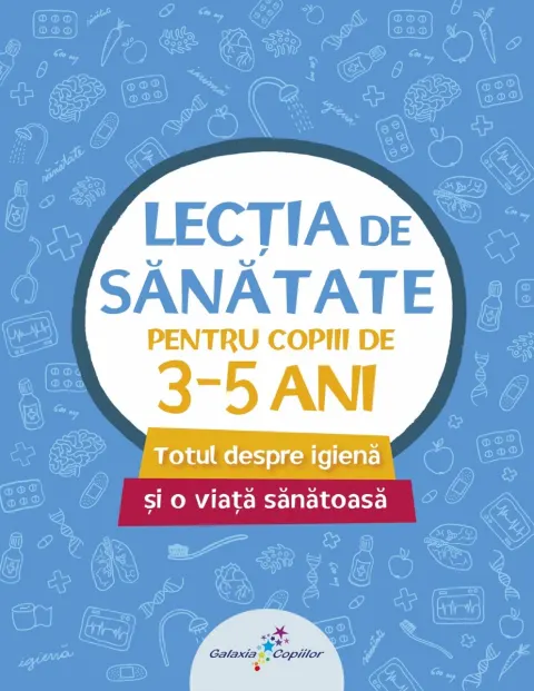 Coperta cărții Lecția de sănătate pentru copiii de 3-5 ani