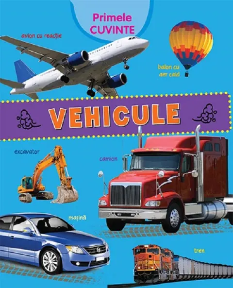 Coperta cărții Primele cuvinte. Vehicule