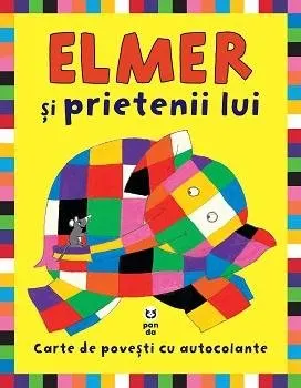 Coperta cărții Elmer si prietenii lui