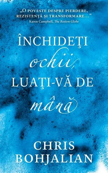 Coperta cărții Închideți ochii, luați-vă de mână