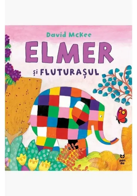 Coperta cărții Elmer și fluturașul